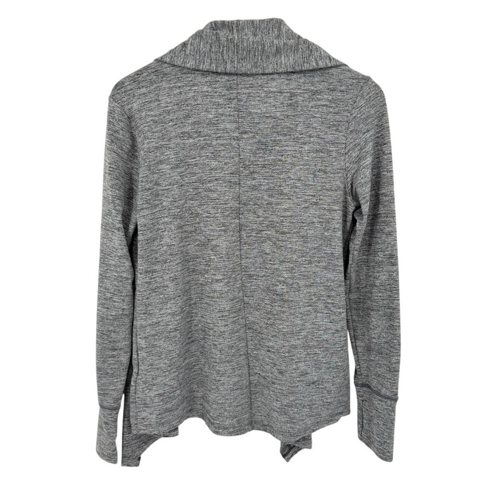 Nike Dri-FIT Womens XS Waterfall Open Front Cardigan Yoga Wrap‎ Loungewear - Picture 3 of 7
